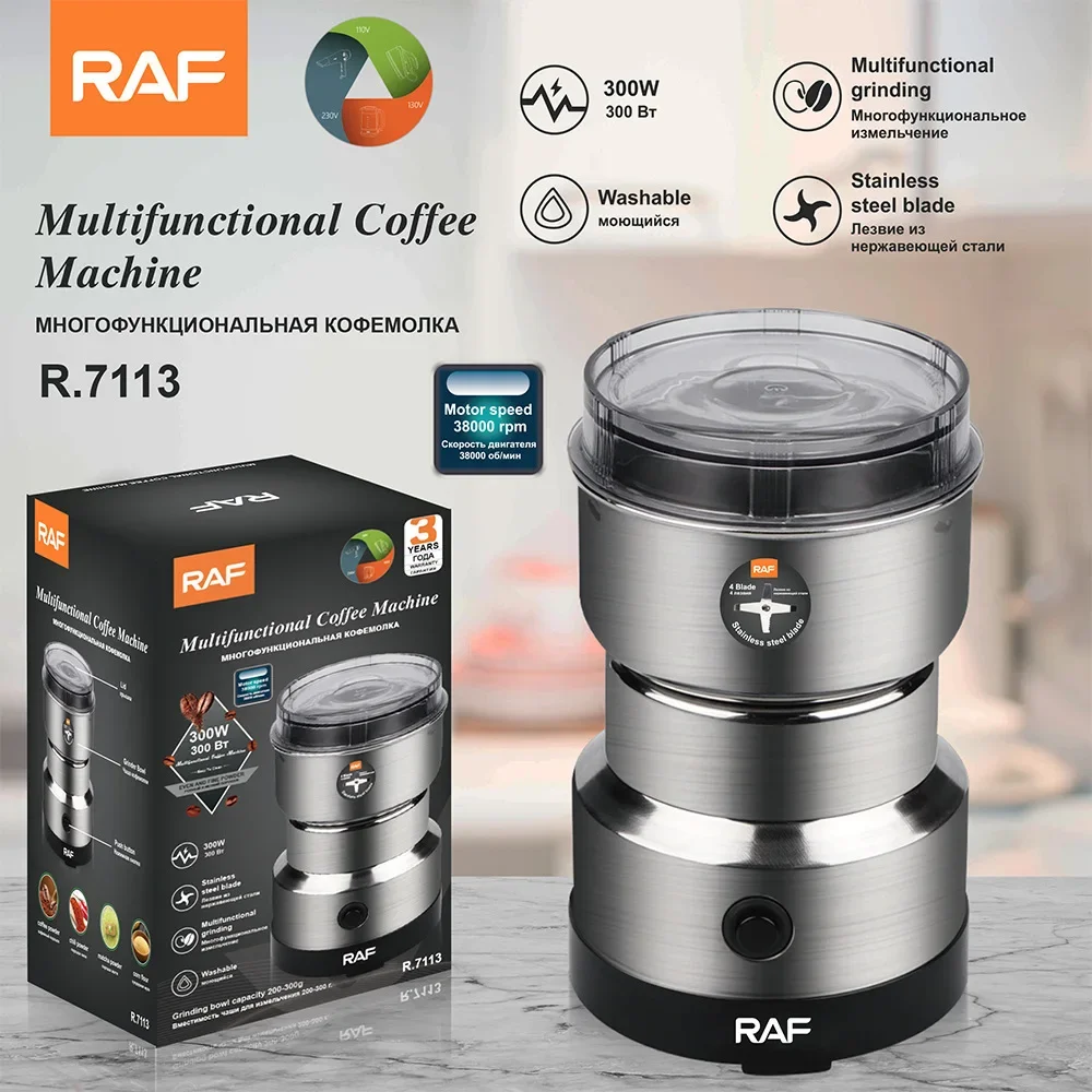 Electric Coffee & Spice Grinder 300W