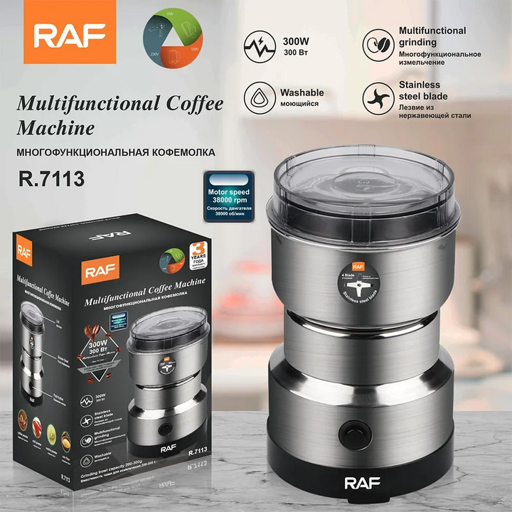 Electric Coffee & Spice Grinder 300W