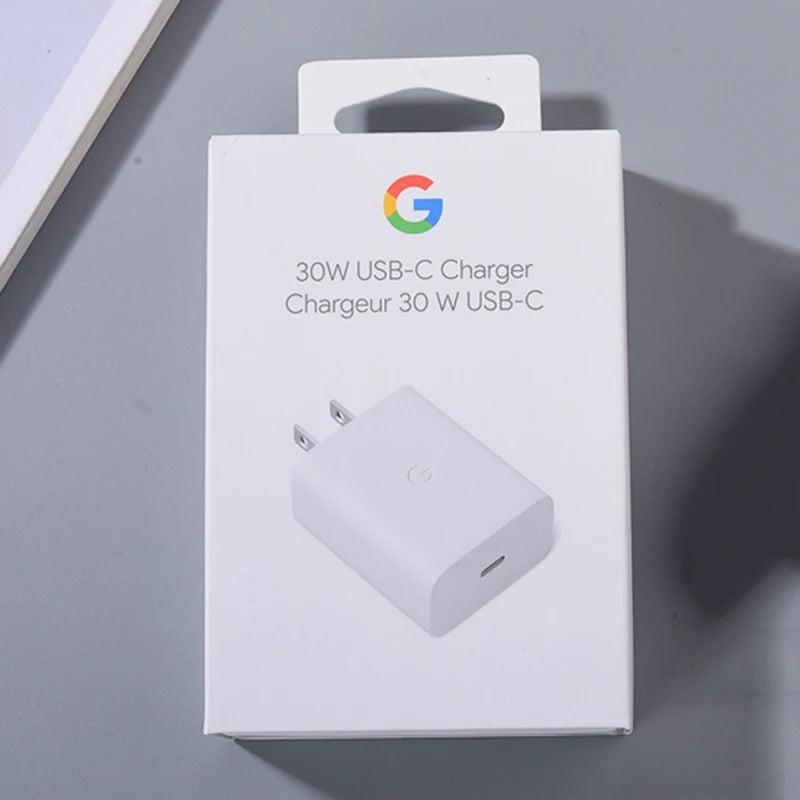 Google 30W USB-C Fast Charger Adapter | Rapid & Reliable Power Delivery