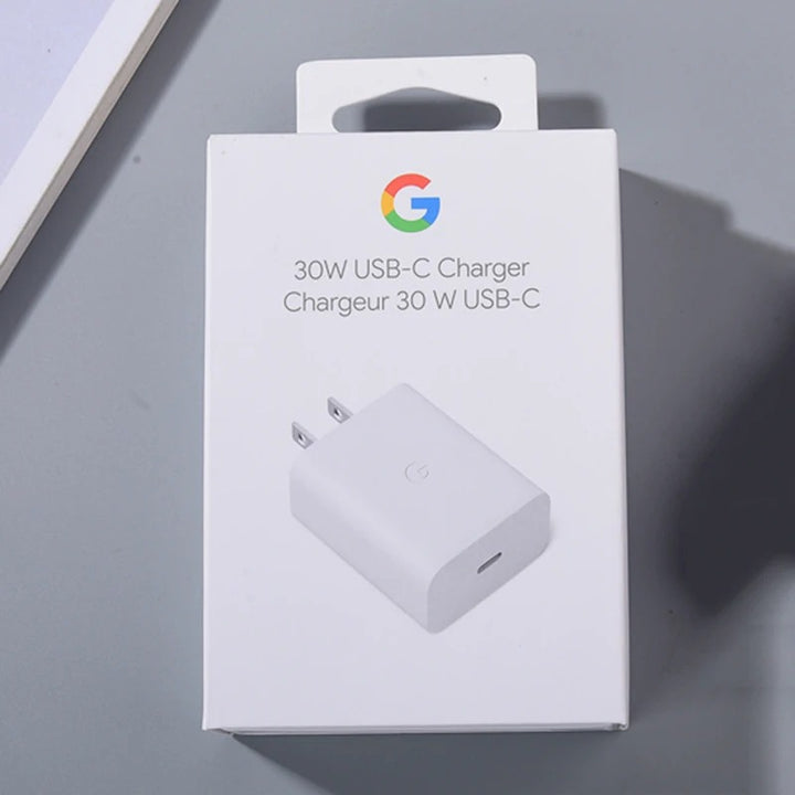 Google 30W USB-C Fast Charger Adapter | Rapid & Reliable Power Delivery