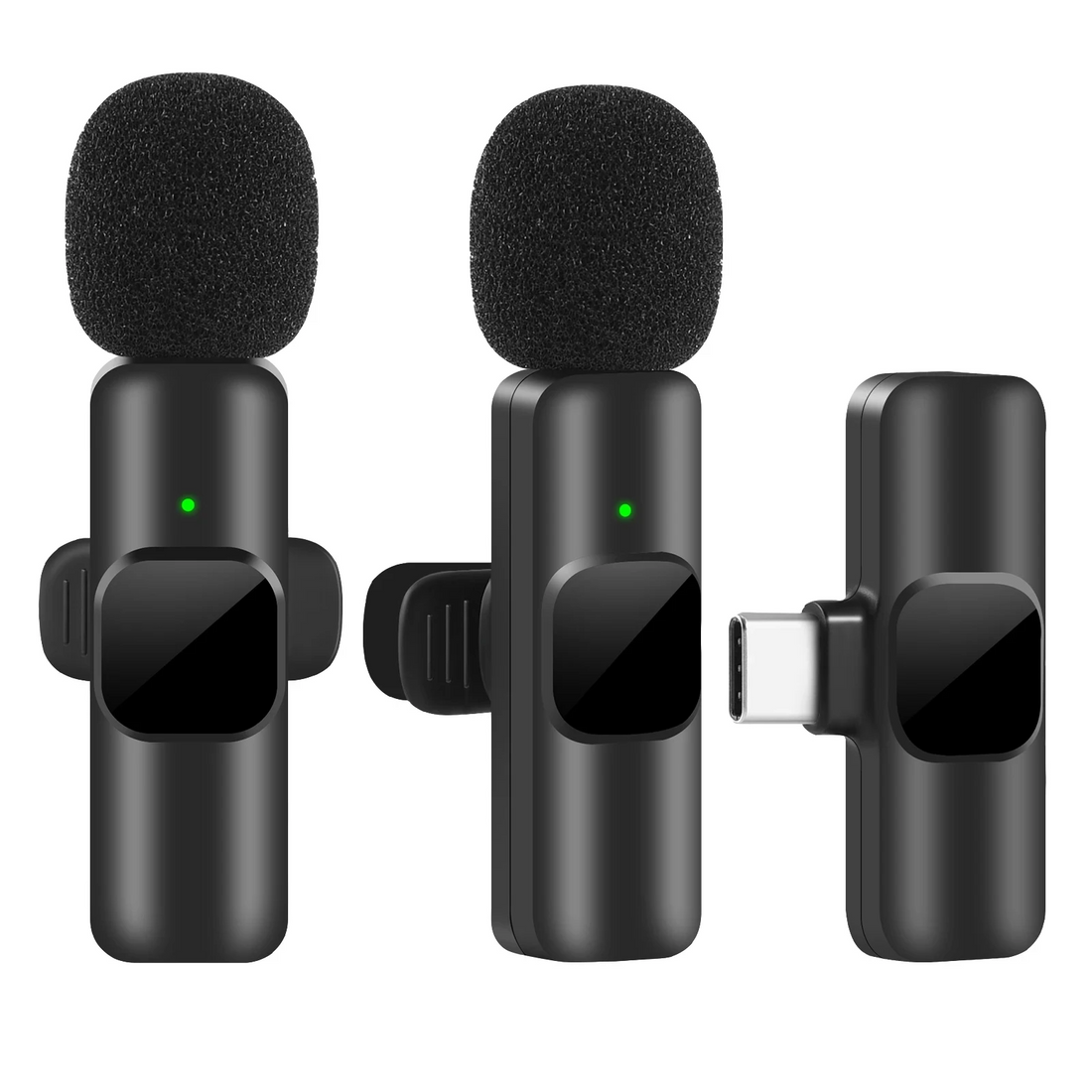 K8 Wireless Microphone – Universal Plug & Play Audio Mic for Live Streaming, Gaming & Vlogging