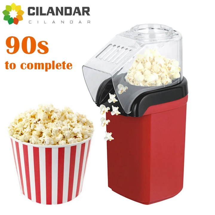 Electric Mini Popcorn Maker – Oil-Free