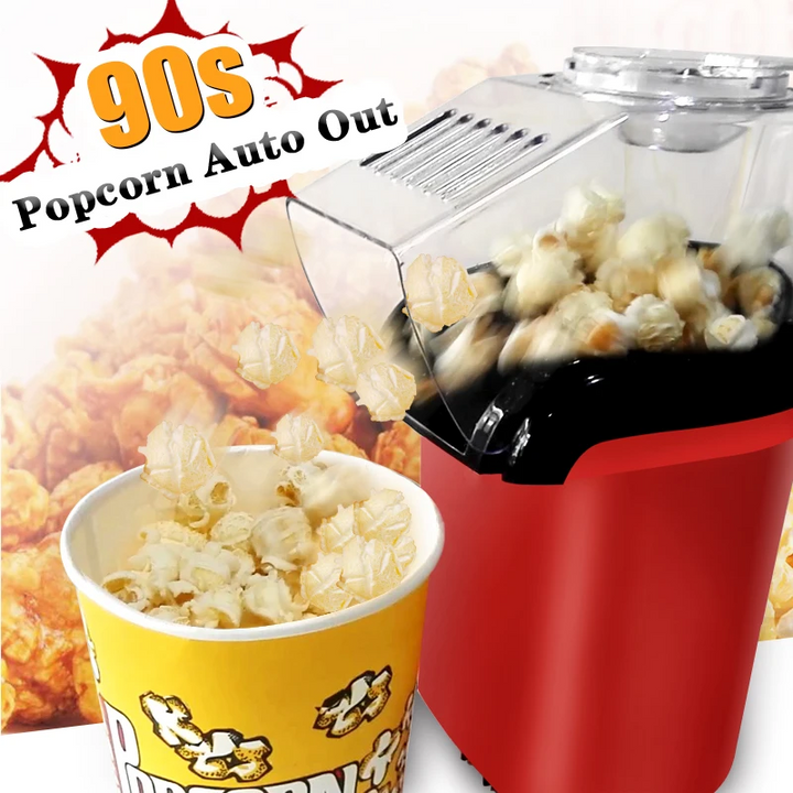 Electric Mini Popcorn Maker – Oil-Free