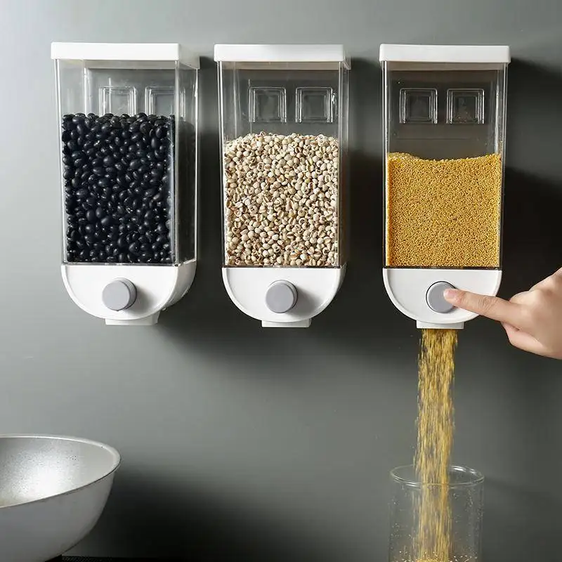 1.5L Wall-Mounted Rice & Pulses Dispenser