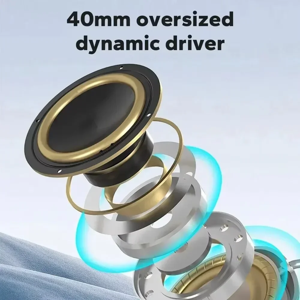 P9 Wireless Bluetooth Headphones | Noise Cancelling | Hi-Fi Stereo Sound | Built-In Mic | Foldable Over-Ear