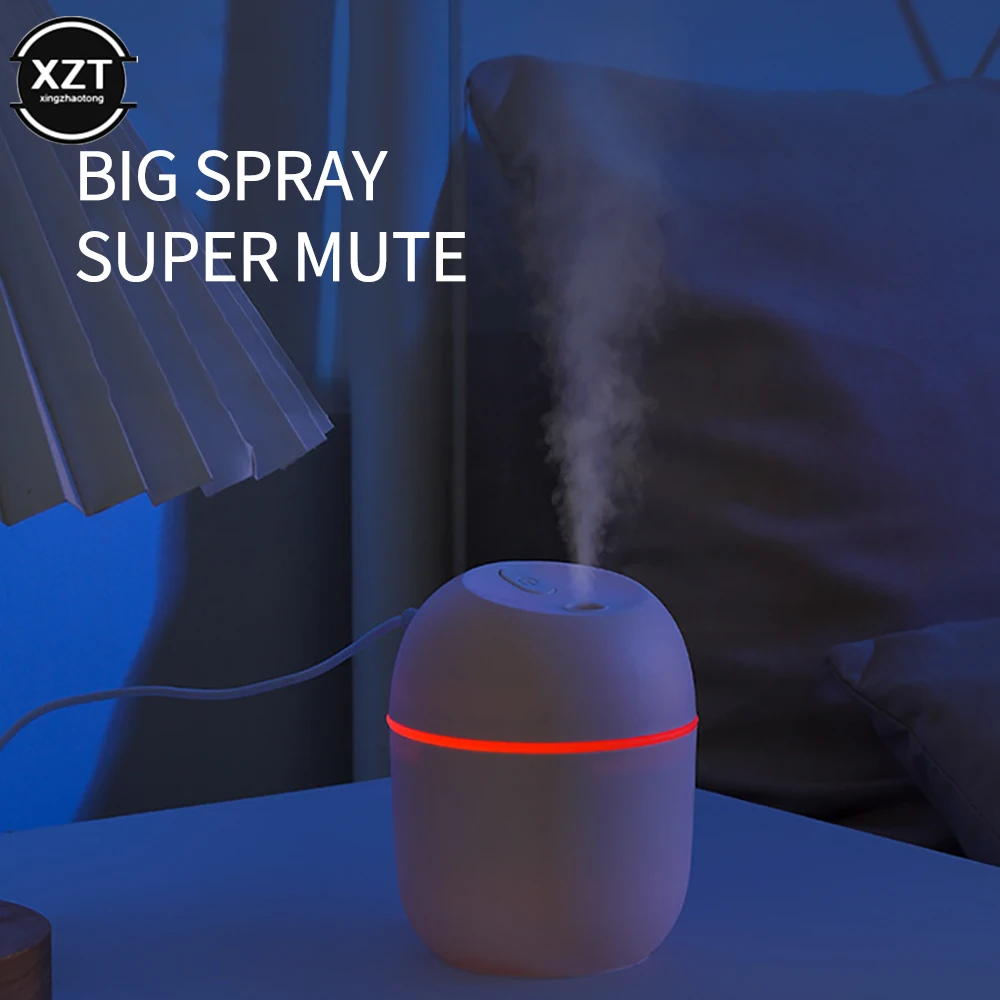220ml Mini Ultrasonic Air Humidifier &