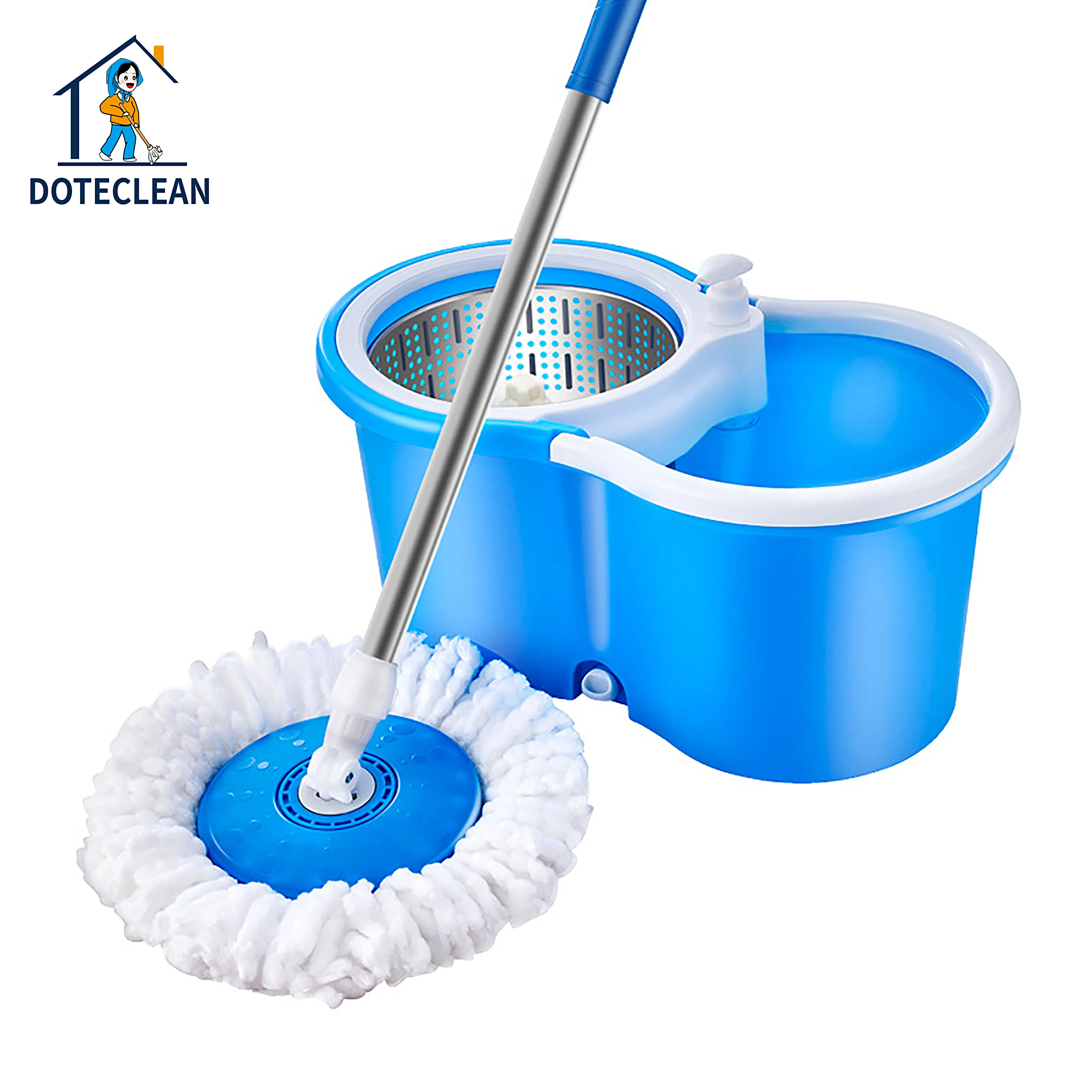360° Spin Mop Set with Steel