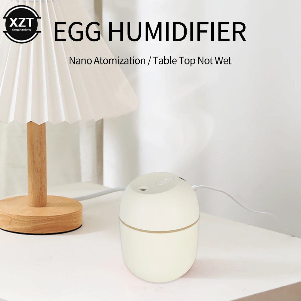 220ml Mini Ultrasonic Air Humidifier &
