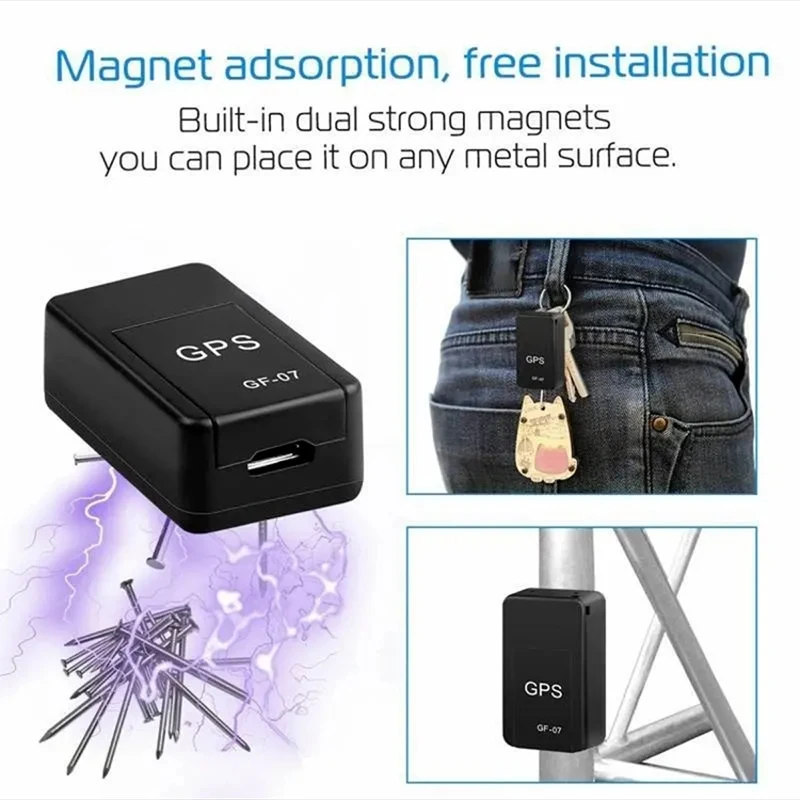 T100 Mini GPS Tracker – Magnetic Real-Time Vehicle & Personal Locator