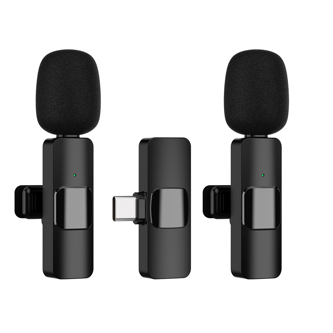 K8 Wireless Microphone – Universal Plug & Play Audio Mic for Live Streaming, Gaming & Vlogging