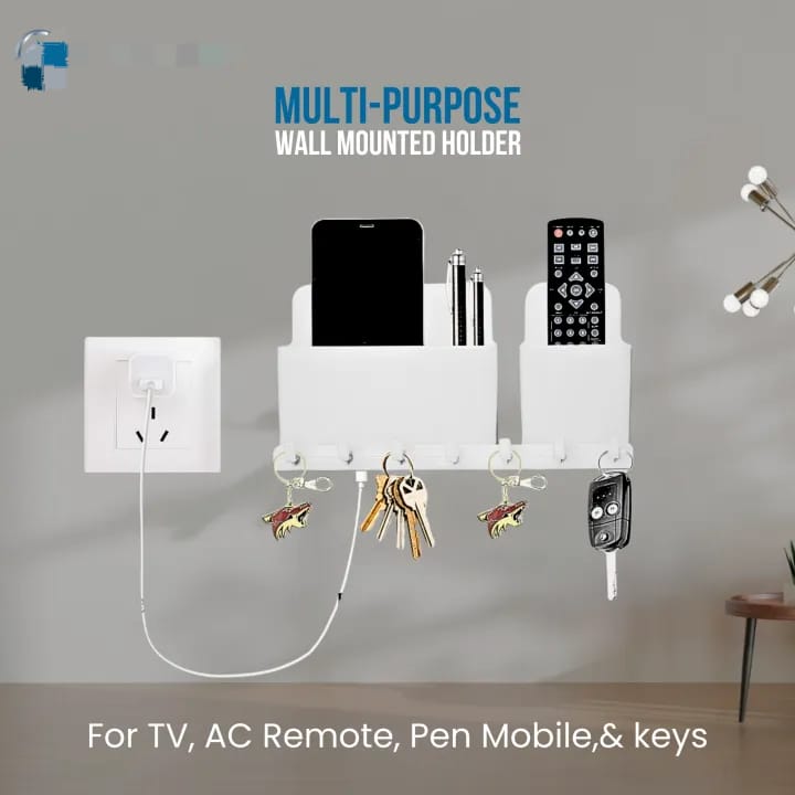 Wall Mounted Mobile & Remote Holder
